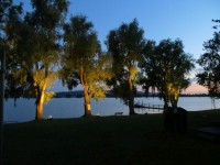 Beleuchtung und DJ bei einer Hochzeit am Bodensee